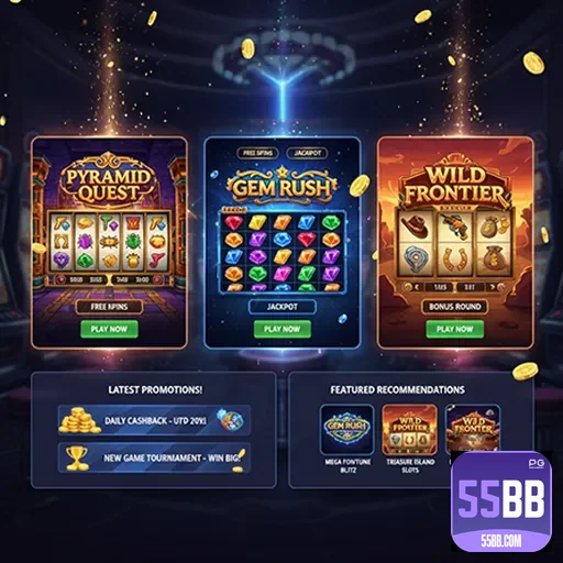 VIP services and mobile casino gaming at 55bb - 55bb